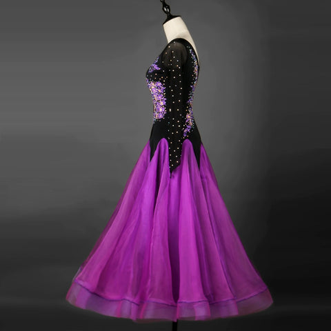 Ballroom Dance Dresses Modern Dance Show Dresses, Friendship Dance Dresses, High-end National Standard Dance Competition Dresses, Group Show Dresses - Moderndancedress.com