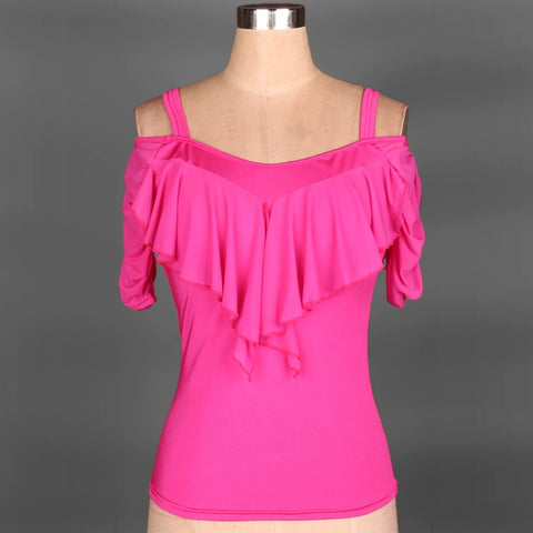 Ballroom Dance Dresses Modern dance dress national standard ballroom dance, short-sleeved adult jacket - Moderndancedress.com