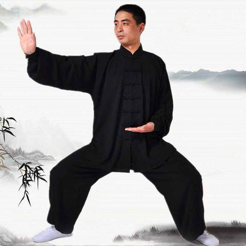 Adult children cotton Tai chi Uniform kids Martial arts Suit chinese Kung fu Wushu Clothes taiji quan clothing jacket+pants - Moderndancedress.com
