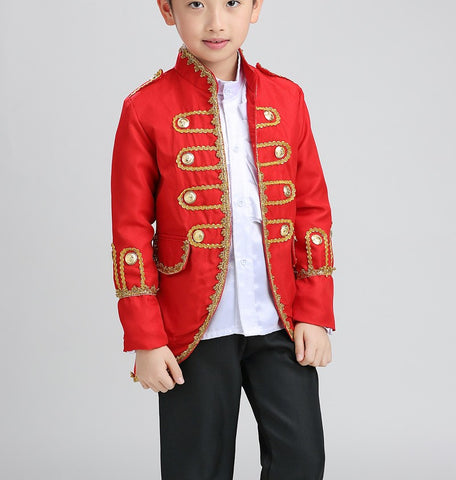Boys Jazz Dance Costumes Halloween children's Court performance Clothing , Sax's musical performance Clothing, jazz suit chorus dress. - Moderndancedress.com