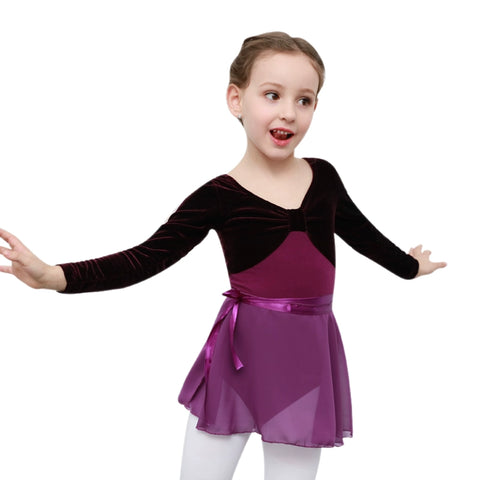 Girls ballet tutu skirt for kids children kindergarten stage performance exercises wrap skirts