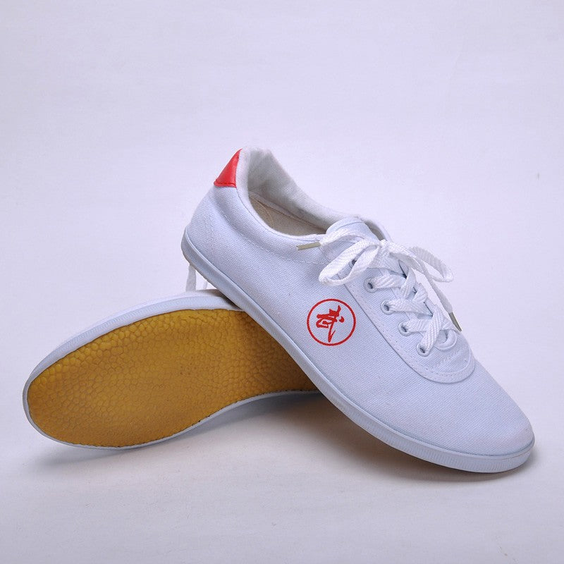 CanvasKung fu Shoes Tendon Bottom Exercise Shoes Martial Arts Shoes Tai Chi Chuan Shoes Men and women.