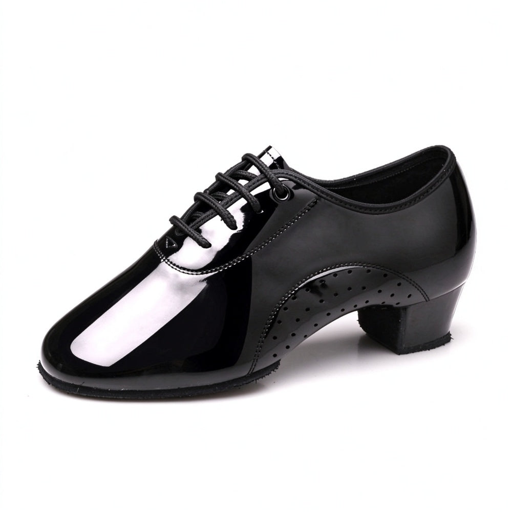 Black Boys Latin Shoes Kids Latin Dance Shoes Modern Dance Shoes