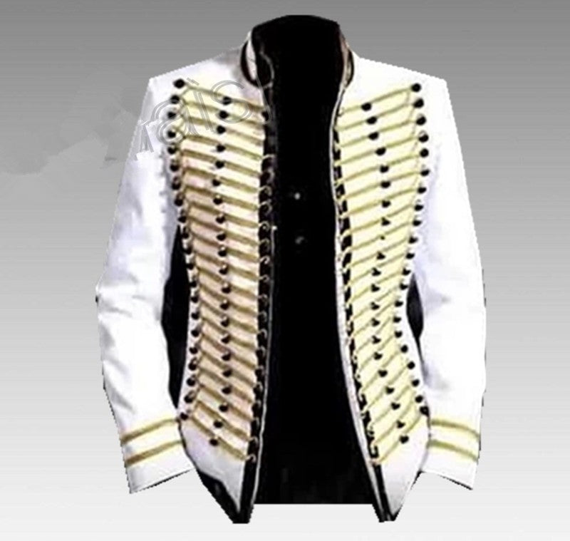 Europe and the United States Han star star suit stage night bar bar men clothing suit - Moderndancedress.com