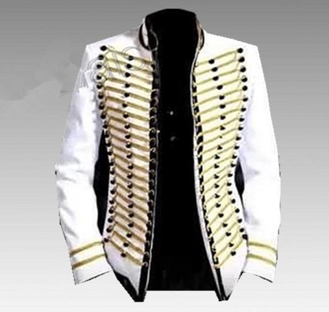 Europe and the United States Han star star suit stage night bar bar men clothing suit - Moderndancedress.com