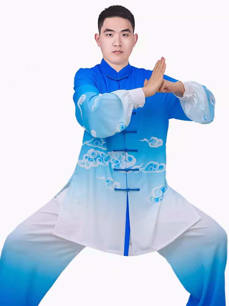 Tai Chi Clothing Female Wushu Chinese Kung Fu Martial Art Ompetition Performance Uniforms Men's Martial Arts Tai Chi Practice Clothes - Moderndancedress.com