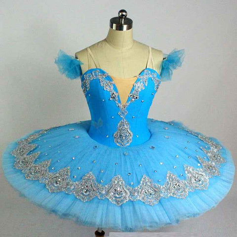 Professional Ballet Tutus Adult Swan lake Ballet Dance Clothes for girls Pancake tutu Child Ballerina Figure Skating Dress - Moderndancedress.com