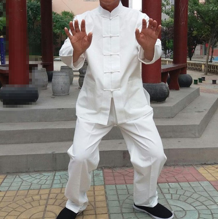 pure cotton tai chi suits Traditional Chinese men kung fu martial arts clothing sets wing chun tang suit clothes